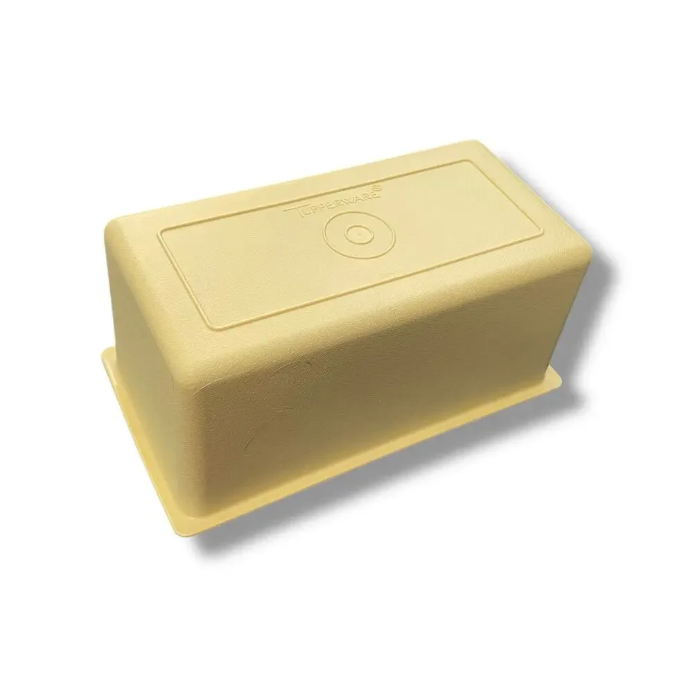 Tupperware Harvest Gold Butter Cheese Container Replacement Lid Part 638 Vintage